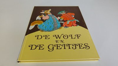 Boek met de titel: De wolf en de geitjes
