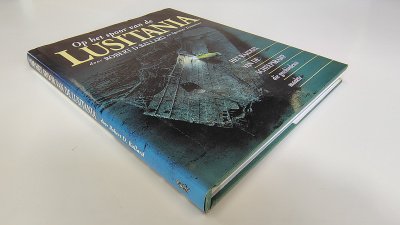 Boek met de titel: Op het Spoor van de Lusitania