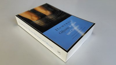Boek met de titel: Odysseia, de reizen van Odysseus