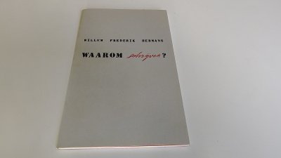 Boek met de titel: Waarom schrijven?