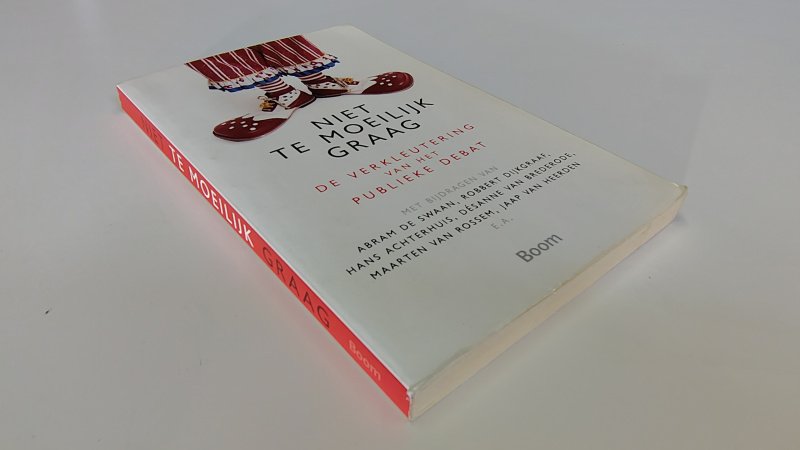 Tweedehands boek: Niet te moeilijk graag van auteur samengesteld door Simon Knepper, Johan Kortenray - Paperback met rechte rug zonder leesvouwen. Lichte verkleuring kaft en gebruikerssporen randen kaft. Binnenwerk onbeschreven en netjes.