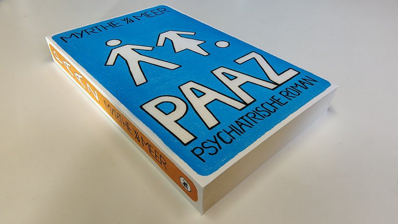 Tweedehands boek: Paaz van auteur Myrthe van de Meer - Paperback met rechte rug zonder leesvouwen. Minimale gebruikerssporen puntjes kaft. Binnenwerk als nieuw!