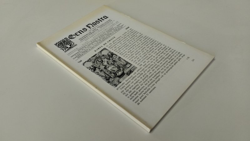 Tweedehands boek: Gens Nostra – Karel de Grote 768–1968 van auteur Diverse auteurs Werkgroep middeleeuwse vorstenkwartieren - In goede staat. nederlandstalige softcover. Lichte gebruikerssporen en verkleuring aan de kaft. Binnenwerk zeer goed