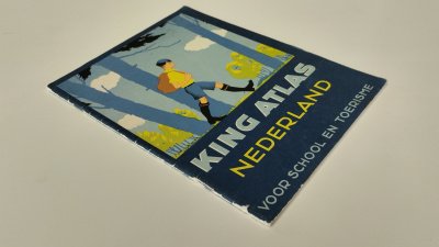 Boek met de titel: King Atlas Nederland vor school en toerisme