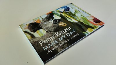 Boek met de titel: Make my day -  oilpaintings and sculptures