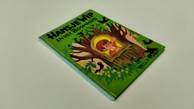 Boek met de titel: Hansje Wip en het Boomhuis