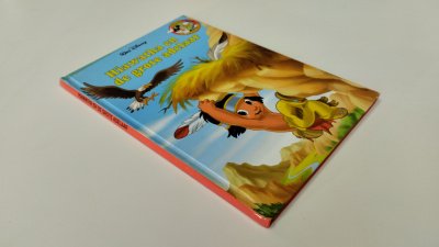Boek met de titel: Hiawatha en de grote adelaar
