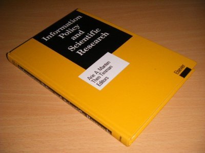 Tweedehands boek: Information Policy and Scientific Research van auteur Arie A. Manten and Theo Timman (ed.) - Hardcover, in excellent condition.