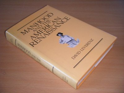 Tweedehands boek: Manhood and the American Renaissance van auteur David Leverenz - Hardcover with dustjacket, slightly discoloured spine, in good condition.