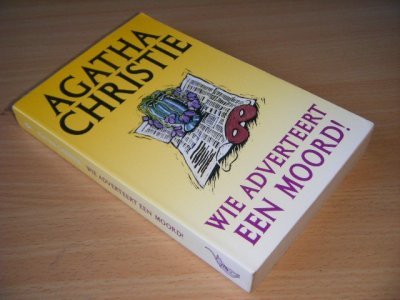 Boek met de titel: Wie adverteert een moord!