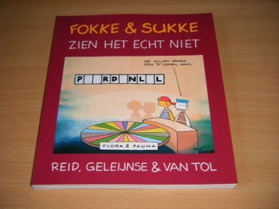 Tweedehands boek: Fokke & Sukke zien het echt niet van auteur Reid, Geleijnse en Van Tol - Paperback, in goede staat.