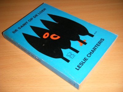 Boek met de titel: De Saint op de loer