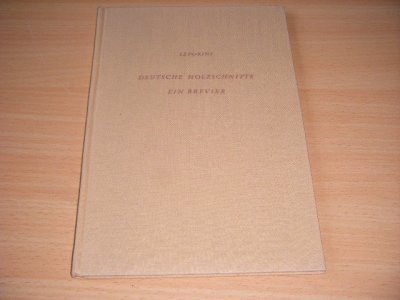 Boek met de titel: Deutsche Holzschnitte