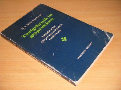 Boek met de titel: Taalgebruik in gesprekken