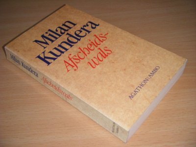 Boek met de titel: Afscheidswals