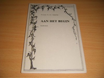 Boek met de titel: Aan het begin