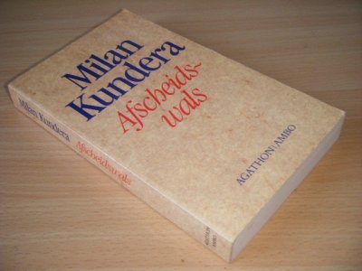 Boek met de titel: Afscheidswals