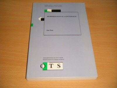 Tweedehands boek: Morphological Conversion van auteur Jan Don - Paperback, in good condition.