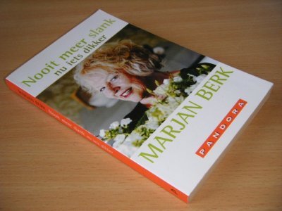 Boek met de titel: Nooit meer slank