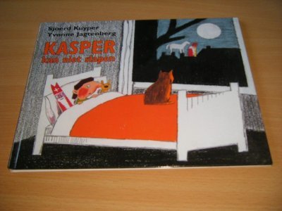 Tweedehands boek: Kasper kan niet slapen van auteur Sjoerd Kuyper en Yvonne Jagtenberg - Gebonden, in goede staat. Geillustreerd.