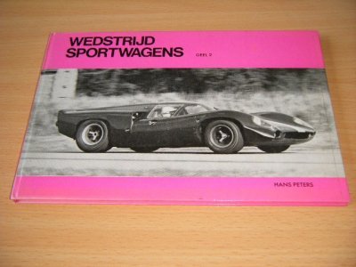 Tweedehands boek: Wedstrijdsportwagens deel 2 van auteur Hans Peters - Gebonden, in goede staat. Geillustreerd.