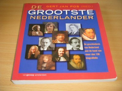 Boek met de titel: De grootste Nederlander
