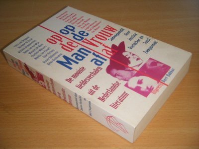 Boek met de titel: Op de man af, op de vrouw af