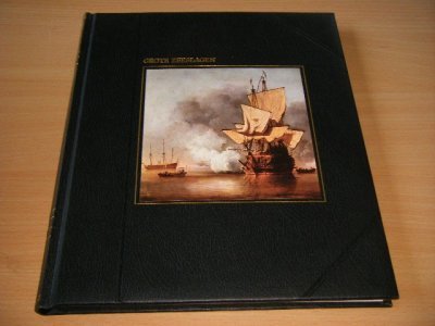 Boek met de titel: Grote zeeslagen