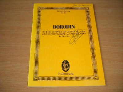 Tweedehands boek: In the Steppes of Central asia van auteur Alexander Borodin - Geniet boekje, naam en handtekening op cover, in goede staat.