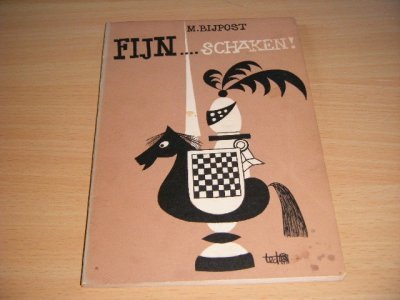 Boek met de titel: Fijn...schaken!