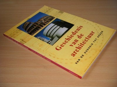 Boek met de titel: Geschiedenis van de architectuur