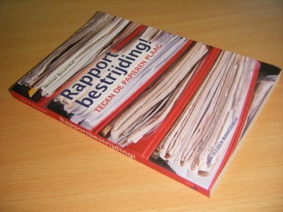 Boek met de titel: Rapportbestrijding!