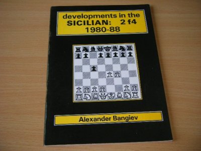 Boek met de titel: Developments in the Sicilian: 2 f4 1980-88