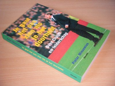 Tweedehands boek: Je gaat het pas zien als je het doorhebt van auteur Pieter Winsemius - Paperback, scheefgelezen, met leesvouwen, in goede staat.