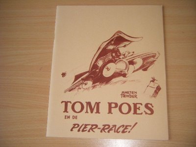 Boek met de titel: Tom Poes en de pier-race!