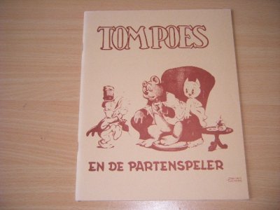 Boek met de titel: Tom Poes en de partenspeler