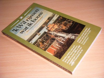 Boek met de titel: 'k wil rijmen wat ik bouw