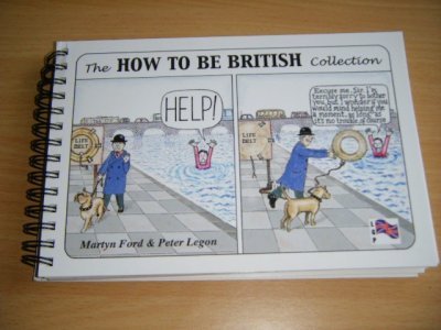 Boek met de titel: The how to be British collection