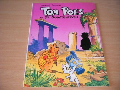 Boek met de titel: Tom Poes en de schatscherven