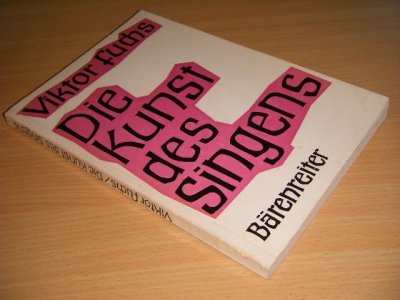 Boek met de titel: Die Kunst des Singens