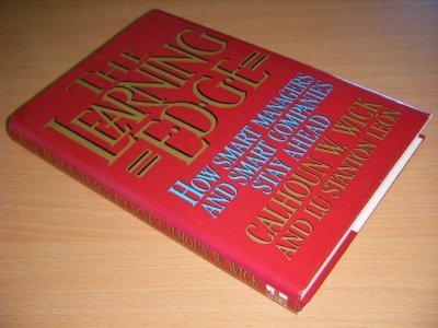 Tweedehands boek: The Learning Edge van auteur Calhoun W. Wick - Hardcover with dustjacket, in good condition.