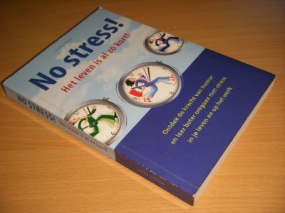 Boek met de titel: No stress!
