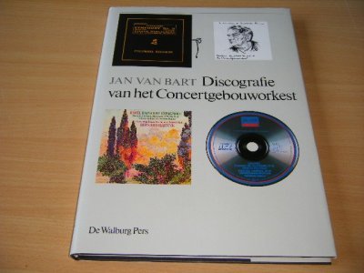 Tweedehands boek: Discografie van het Concertgebouworkest van auteur Drs. Jan van Bart - Gebonden met stofomslag, in goede staat. Geillustreerd.