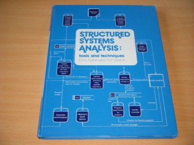 Boek met de titel: Structured systems analysis.