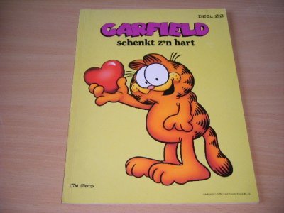 Boek met de titel: Garfield schenkt z'n hart