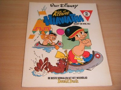 Boek met de titel: Kleine Hiawatha vaart er wel bij