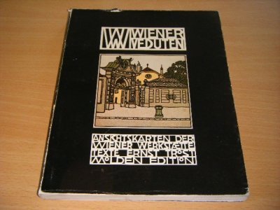 Boek met de titel: Wiener Veduten.