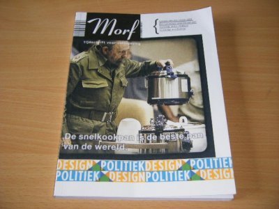 Tweedehands boek: Morf, tijdschrift voor vormgeving 13 van auteur Timo de Rijk (hoofdredacteur) - Paperback, in goede staat. Geillustreerd.