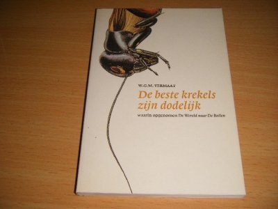Boek met de titel: De beste krekels zijn dodelijk