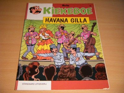 Boek met de titel: Kiekeboe: Havana Gilla